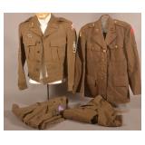4 US WWII Army Jackets