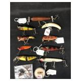 Grouping of Vintage Fishing Lures