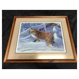 Laura Mark Finberg Framed Print of Fox