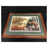 Sponenberg Framed Fox Hunt Print