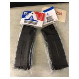 2 AR-15 30-rd Polymer Magazines