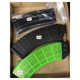 3 Assorted AR-15 Magazines