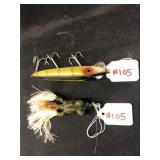 Heddon Wood Vamp w/ Cool Ripple Frog