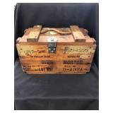 Wooden Ammo Box
