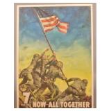 Iwo Jima Flag Raising 7th War Bond Poster