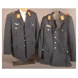 2 Cold War East/West German Luftwaffe Uniforms