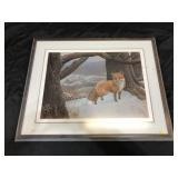 Jerry Gadamus Signed and Numbered Fox Print