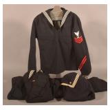 WWII-Vietnam US Navy Uniform Group