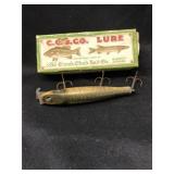 Creek Chub No. 718 Pike Minnow Silver Flash Lure