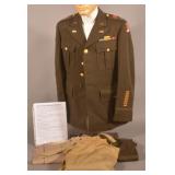 Named WWII 637th Tank Destroyer Uniform