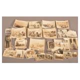Lot of US WWII Vintage Black & White Snapshots