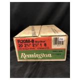 250 rds. of 20ga. #8 Shotshells