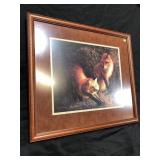 Jay J. Johnson Offset Lithograph (Foxfire)