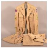 Korean War 46th US Army Inf. Div. Uniform Group