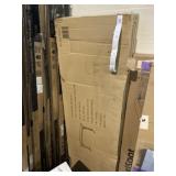 White Plastic Folding Training Table