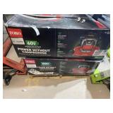 New Toro Battery Operated Lawn Mower