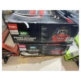 New Toro Battery Operated Lawn Mower