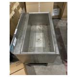 Stainless Steel Ice Storage Bin with Drain