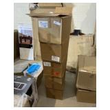 (5) Cases of Kraft Decorative Brown Bags