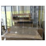 (6) Plastic Pamphlet Display Racks
