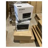 (4) Sony Car Clock Radios