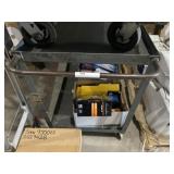 Steel Rolling Cart with Contents