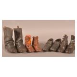 Four Pairs of Antique Children