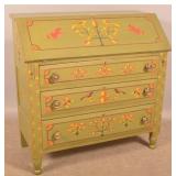 Pennsylvania Sheraton Softwood Slant-Lid Desk.