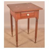 Pennsylvania Federal Cherry 1-Drawer Stand.