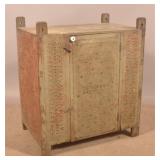 PA 19th Century Punched-Tin Hanging Pie Safe.