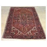 Geometric Room Size Oriental Rug.