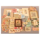 Lot of Antique Sewing Items and Advertising.