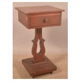 PA Late Federal Grain-Painted Softwood Stand.