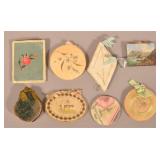 Eight Various 19th Century Needle Cases.