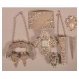 Antique American & English Sterling Accessories.