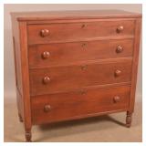 PA Federal Cherry Chest of Drawers.
