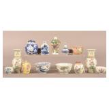 Lot of Antique/Vintage Miniature Oriental Porcelai