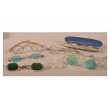 Lot of Antique Iron/Metal Spectacles.