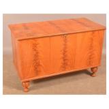 PA 19th C. Softwood Grain-Decorated Blanket Chest.