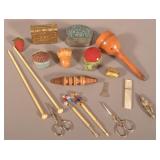 Lot of Antique/Vintage Sewing Accessories.