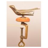 19th Century Brass Sewing Bird Pin Cushion.