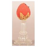 Antique "Make Do" Strawberry Pin Cushion.