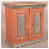 PA 19th Century Softwood Hanging Cupboard.