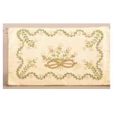 19th Century Silk Needlework Wallet.