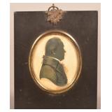 J. Field 1801 Silhouette Profile Portrait.