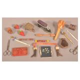Lot of Antique Sewing Tools and Accessories.