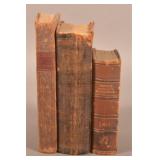 Three 19th c Books.