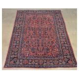 Antique Room Size Oriental Rug.