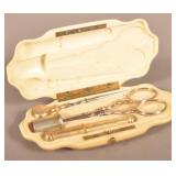 French 19th Cent. Bone Case Lady