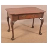 American Centennial Chippendale Mahogany Table.